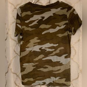 Victoria’s Secret pink army colored size small T-shirt